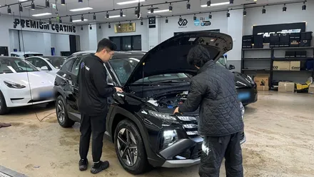 투싼 페이스리프트 신차검수 양품이였어요!! / 서울 구로 영등포