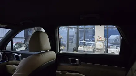 쏘렌토 화이트 신차패키지, 루마버텍스 매버릭MK 차량선팅 해봤어요! / 서울 구로 영등포