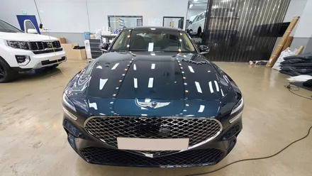 제네시스 G70 태즈먼 블루 티나인 R100 + R70 시공 후기 / 서울 구로 영등포