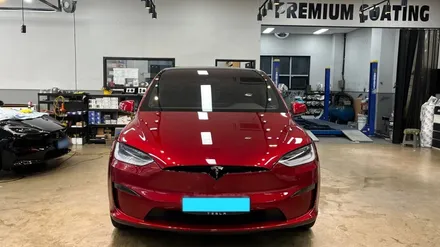 고난이도 모델X 썬팅도 문제없이..? 테슬라 전문점! / 서울 구로 영등포