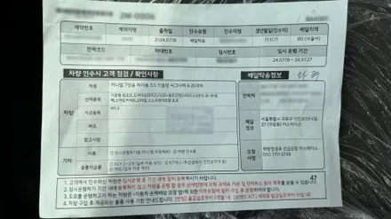 구로 카니발 스노우 화이트 펄 신차검수 전문 업체 찾으신다면 / 서울 구로 영등포