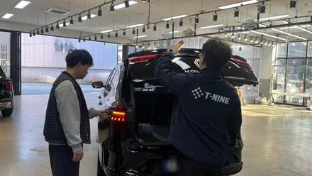 2025 르노코리아 그랑 콜레오스 하이브리드 메탈릭블랙, 신차패키지, 썬팅 후기! / 서울 구로 영등포