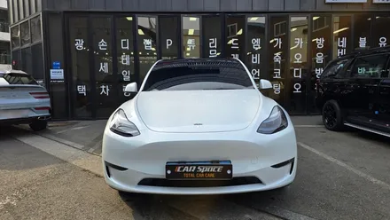 테슬라 모델Y 신차패키지 레이노 F95 틴팅과 부분 PPF, 코팅까지 / 서울 구로 영등포