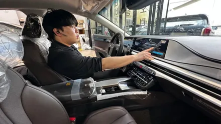 신형 그랜저, 최근 입고 상태 살펴보았습니다. / 서울 구로 영등포