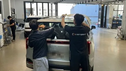 카니발 하이브리드 아이보리실버 오너님의 신차를 내 차처럼! / 서울 구로 영등포