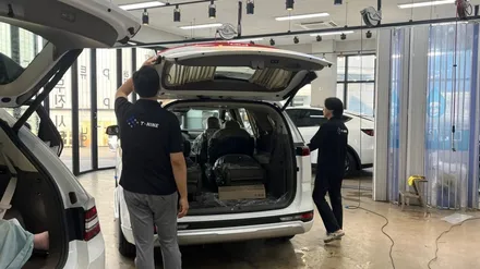 카니발 하이리무진 신차검수, 넓은만큼 꼼꼼하게. / 서울 구로 영등포