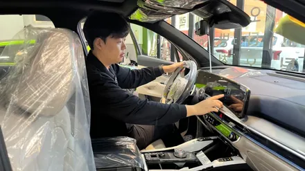 쏘렌토 그레이 신차검수시 하자 발견은 정확한 피드백과 함께 / 서울 구로 영등포