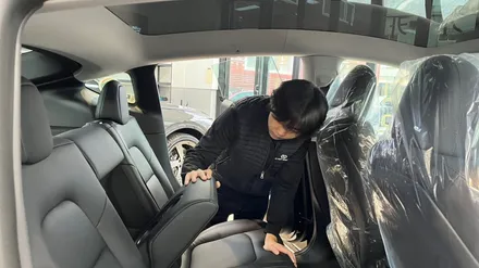 구로 테슬라 전문 시공샵 카스페이스에서 모델Y 블랙 신차검수 / 서울 구로 영등포