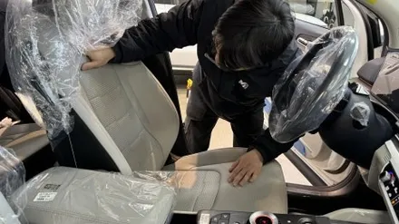 서울 스포티지 신차검수 후기, 스노우 화이트펄 품질은? / 서울 구로 영등포