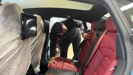 포르쉐 타이칸 터보s, 디테일도 남달랐던 / 서울 구로 영등포