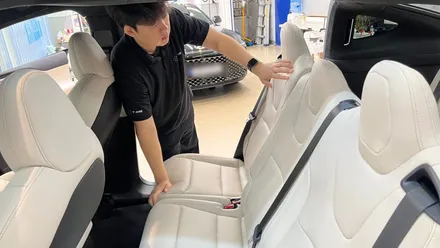 모델X 블루 신차검수 테슬라 전문점에서 해야합니다! / 서울 구로 영등포