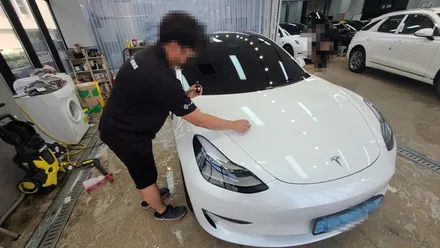 카스페이스에서 썬팅시공 한 결과... / 서울 구로 영등포