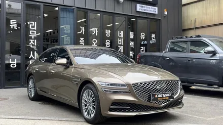 오묘한 색감의 제네시스 G80 발렌시아 골드 신차패키지 공개 / 서울 구로 영등포