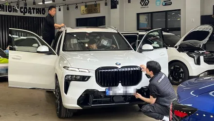 BMW X7 신차검수 특수장비 점검결과 양품 확정! / 서울 구로 영등포