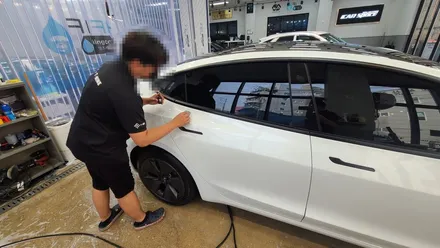 카스페이스에서 썬팅시공 한 결과... / 서울 구로 영등포