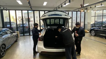 테슬라 신차검수, 모델 Y도 믿고 맡길 수 있는 카스페이스 본사니까 / 서울 구로 영등포