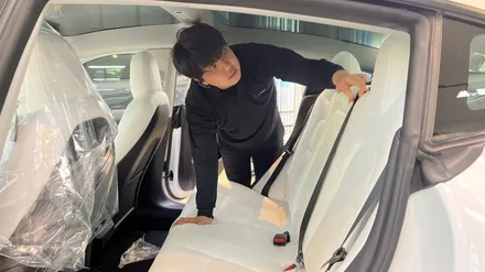 모델3 신차검수로 간편하게 정비 신청하기, 테슬라 전문점! / 서울 구로 영등포