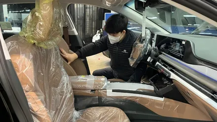 전문기기들과 함께한 그랜저 신차검수 / 서울 구로 영등포