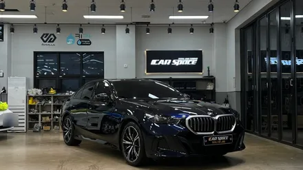 BMW 5시리즈 카본블랙 신차패키지 현장에선? / 서울 구로 영등포