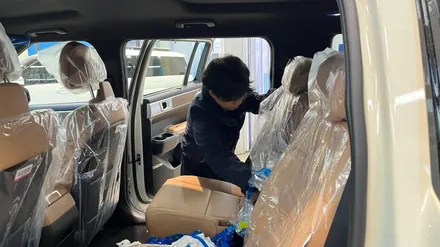 카스페이스 구로점에서 시작해본 싼타페 신차검수 / 서울 구로 영등포