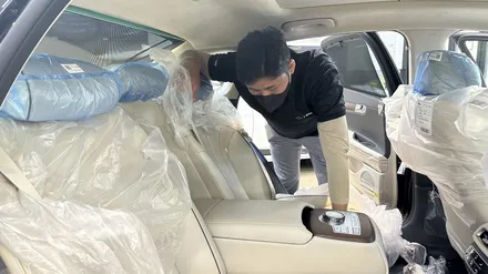 G80 비크블랙 신차검수, 믿고 맡길 수 있는 카스페이스에서 / 서울 구로 영등포