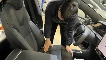 테슬라 모델S 신차검수 단차 발견? 조립불량 꼭 확인하세요 / 서울 구로 영등포