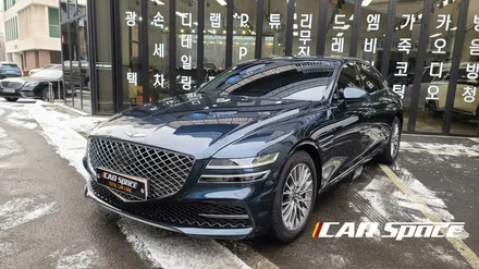 제네시스 G80 테즈먼블루, 8개월이 지난 작업 후기 / 서울 구로 영등포