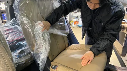 쏘렌토 스노우 화이트펄 신차검수 2열 조수석 시트까짐 포착! 신차패키지 / 기아 / 더 뉴 쏘렌토 4세대 / 서울 구로 영등포