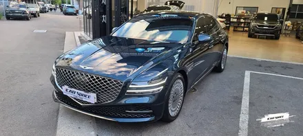 제네시스 G80 테즈먼블루 신차패키지로 반사 썬팅을? / 서울 구로 영등포