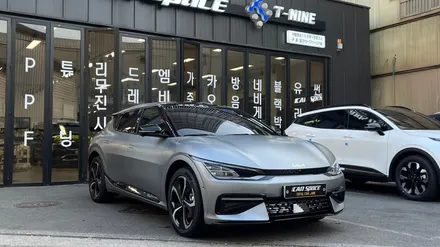 EV6 문스케이프 매트 그레이 깔끔했던 출고 현장 / 서울 구로 영등포