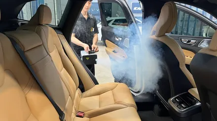 XC60 화이트 신차패키지, 하이패스 장착? 자세한 작업과정! / 서울 구로 영등포