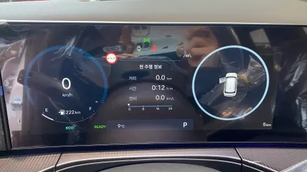 싼타페 하이브리드 신형 신차검수 운전석 2열 시트주름 ! / 서울 구로 영등포