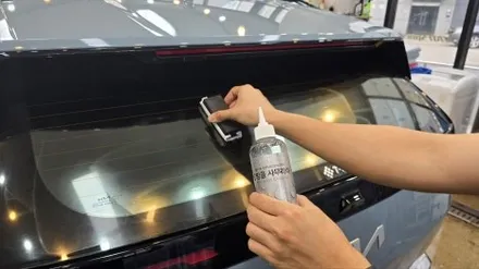 EV3 프로스트 블루 티나인 V100 필름으로 업그레이드! / 서울 구로 영등포