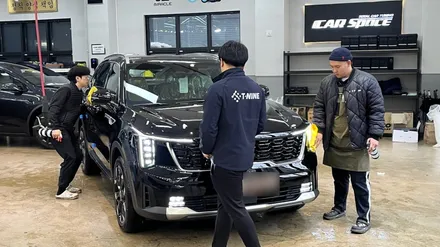 구로 시공전문점 쏘렌토 신차검수에서 발견된 하자? / 서울 구로 영등포