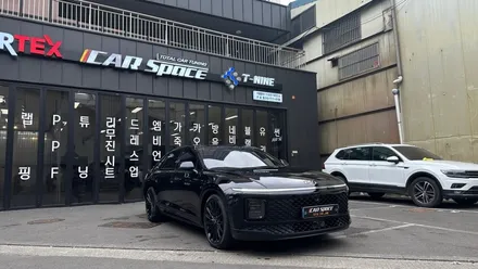 그랜저 블랙잉크, 완벽했던 신차패키지 시공 현장은 / 서울 구로 영등포