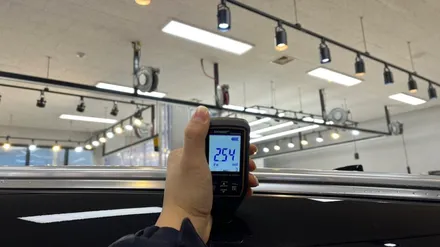 GV80 신차검수 조수석 뒷범퍼 눌림자국 포착? / 서울 구로 영등포