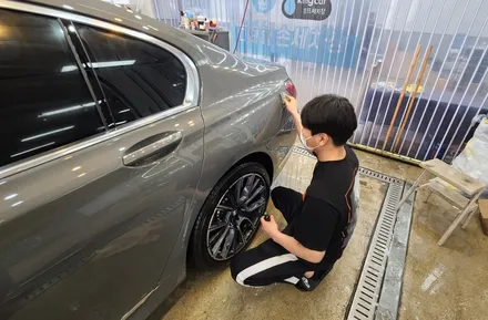 BMW 7시리즈 티나인 R100 썬팅으로 여름 준비 / 서울 구로 영등포