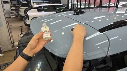 EV3 프로스트 블루 티나인 V100 필름으로 업그레이드! / 서울 구로 영등포