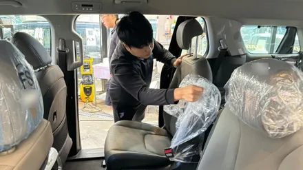 카니발 페이스리프트 오로라블랙펄 디테일한 신차검수 결과?! / 서울 구로 영등포
