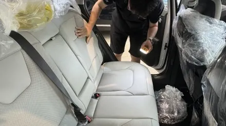 니로 하이브리드 스노우화이트펄 신차검수 결과 하자 발견! / 서울 구로 영등포