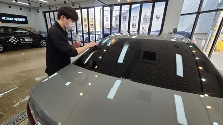 BMW 7시리즈 티나인 R100 썬팅으로 여름 준비 / 서울 구로 영등포