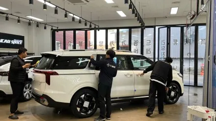 페이스리프트 카니발 화이트 신차검수, 하자이슈를 발견했을 때 / 서울 구로 영등포