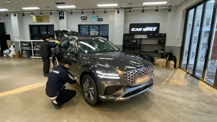 2024 GV80 스토르그린 신차검수, 페이스리프트때 추가된 색상 실물 / 서울 구로 영등포