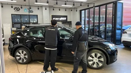 모델Y 신차검수 도막 두께 측정 점검 결과는? / 서울 구로 영등포