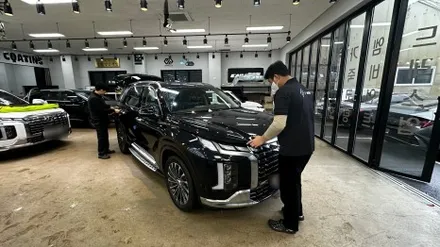구로 팰리세이드 신차검수 열선 기능체크, 도막 측정 모두 가능 / 서울 구로 영등포