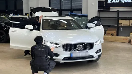볼보 V90 크로스컨트리  신차검수 3곳에서 하자가? / 서울 구로 영등포