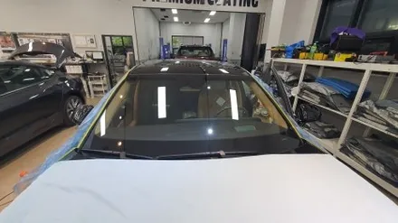 제네시스 G90 신차패키지 알뜰한 구성으로 썬팅, PPF 시공완성 / 서울 구로 영등포