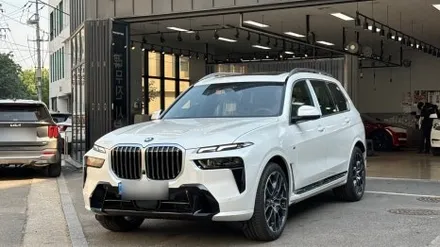 bmw X7 신차검수 중 사이드스텝 찍힘, 유리기스 발견! / 서울 구로 영등포