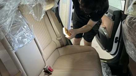 그랜저 GN7 하이브리드 세레니티 화이트펄 단차 발견! / 서울 구로 영등포