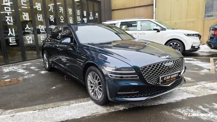 제네시스 G80 테즈먼블루, 8개월이 지난 작업 후기 / 서울 구로 영등포